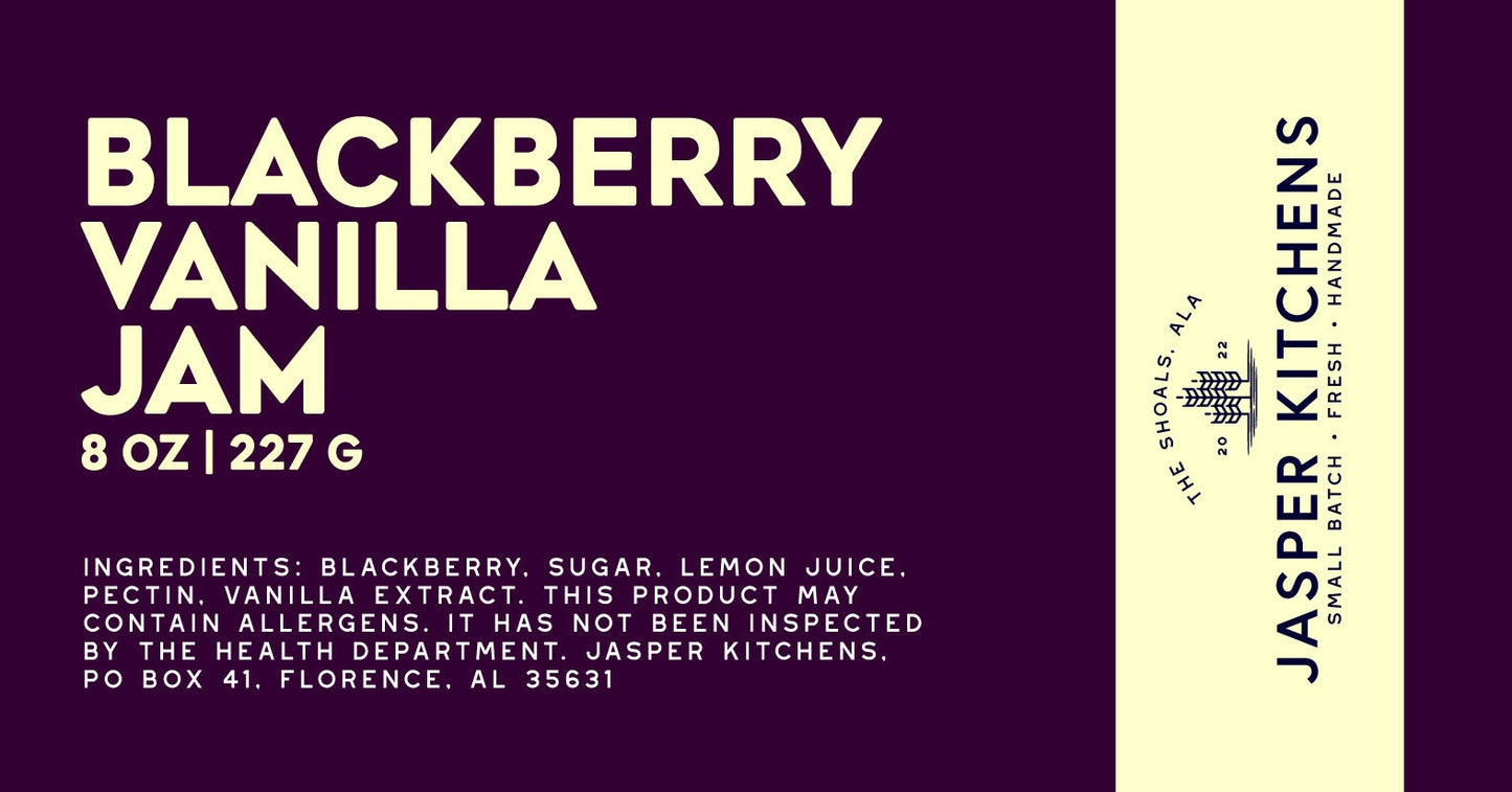Blackberry Vanilla Jam