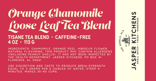 Orange Chamomile Loose Leaf Tea Blend