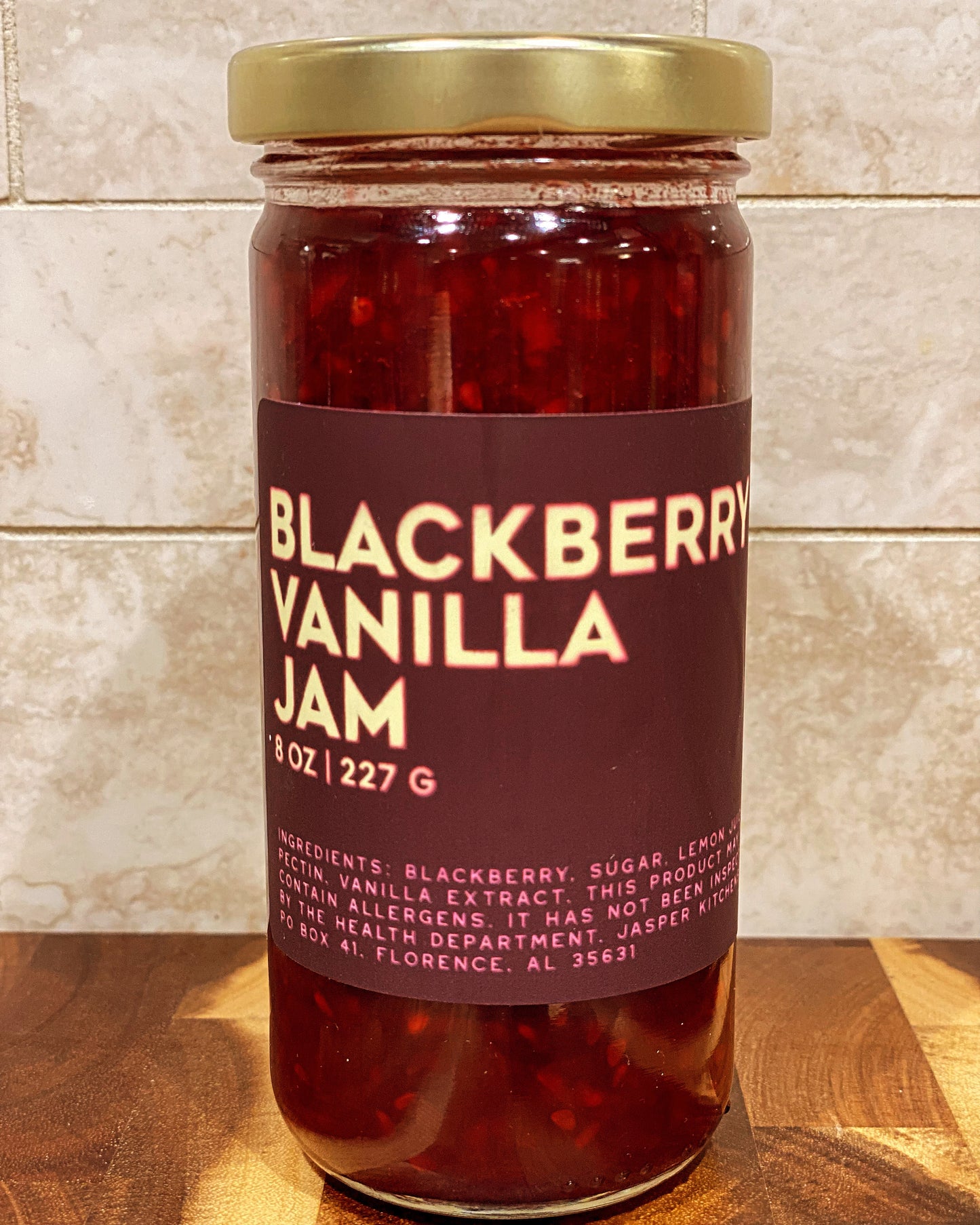 Blackberry Vanilla Jam