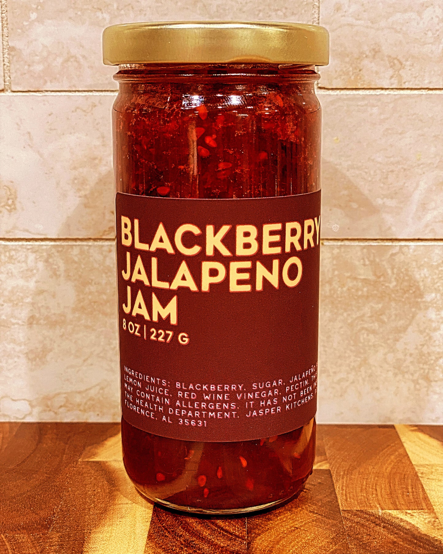 Blackberry Jalapeno Jam